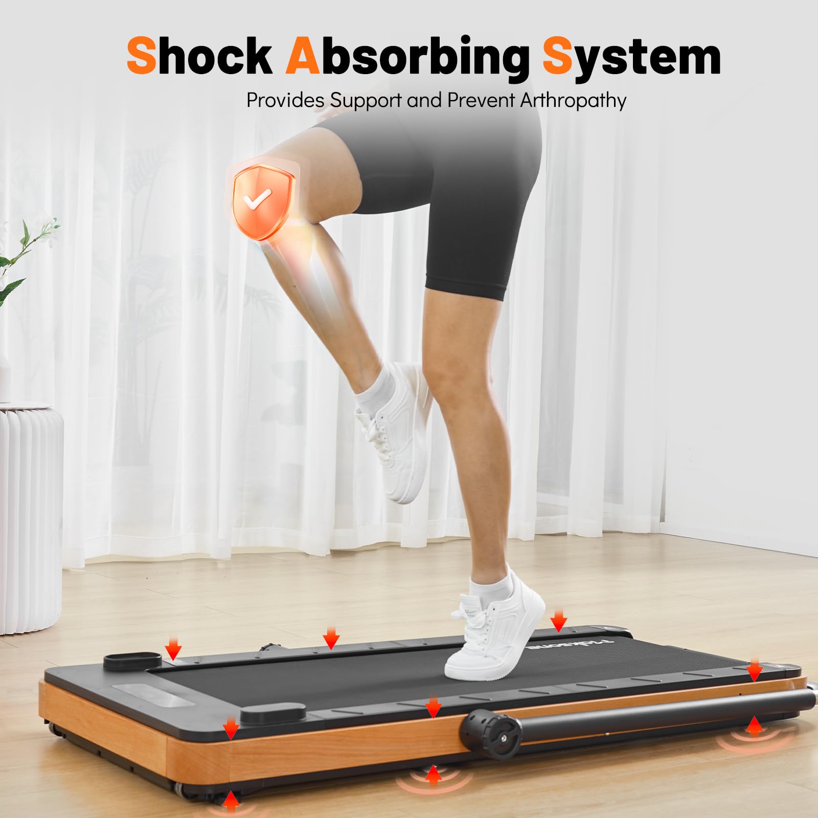 Amazon.com : Maksone Folding Wooden Treadmill 4D Adjustable